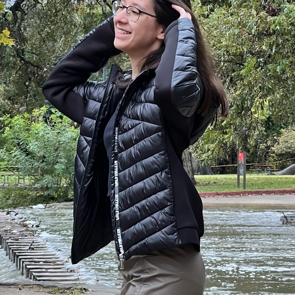 calvin klein women's lightweight down jacket